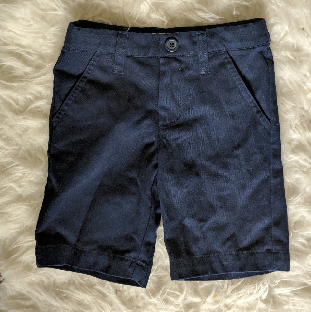 Boys navy blue shorts